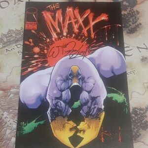 The Maxx #1 1993 Signed by William Messner-Loebs Key Issue Image Comic 1st Print